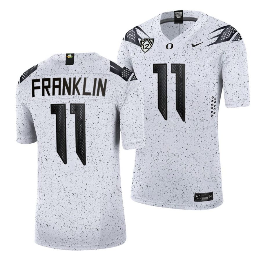 2022 23 oregon ducks troy franklin white eggshell limited football jersey scaled