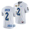 2022 23 pitt panthers david green white limited football jersey scaled