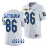 2022 23 pitt panthers gavin bartholomew white limited football jersey scaled