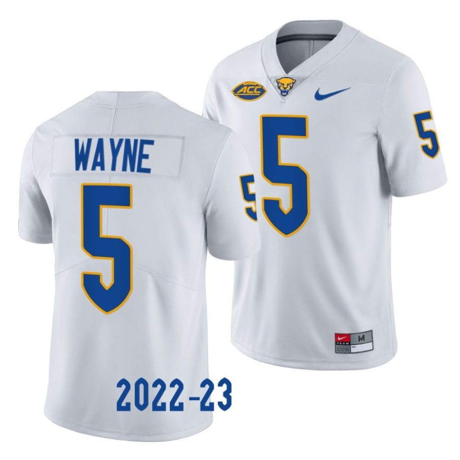 2022 23 pitt panthers jared wayne white limited football jersey scaled