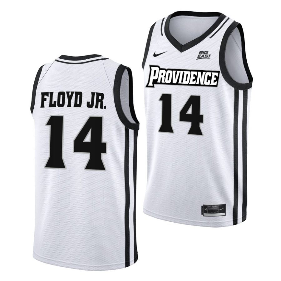 2022 23 providence friars corey floyd jr. white college basketball home jersey scaled