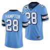 2022 23 tar heels omarion hampton blue college football jersey scaled