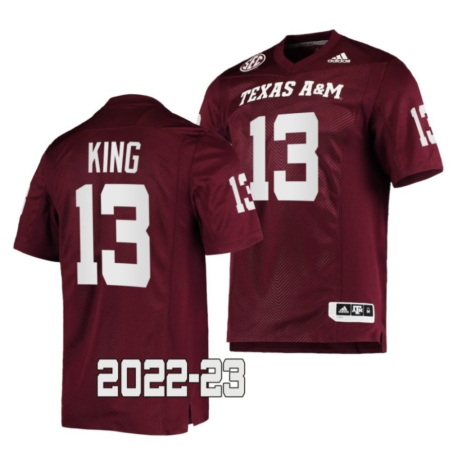 2022 23 texas a&m aggies haynes king maroon college football jersey scaled