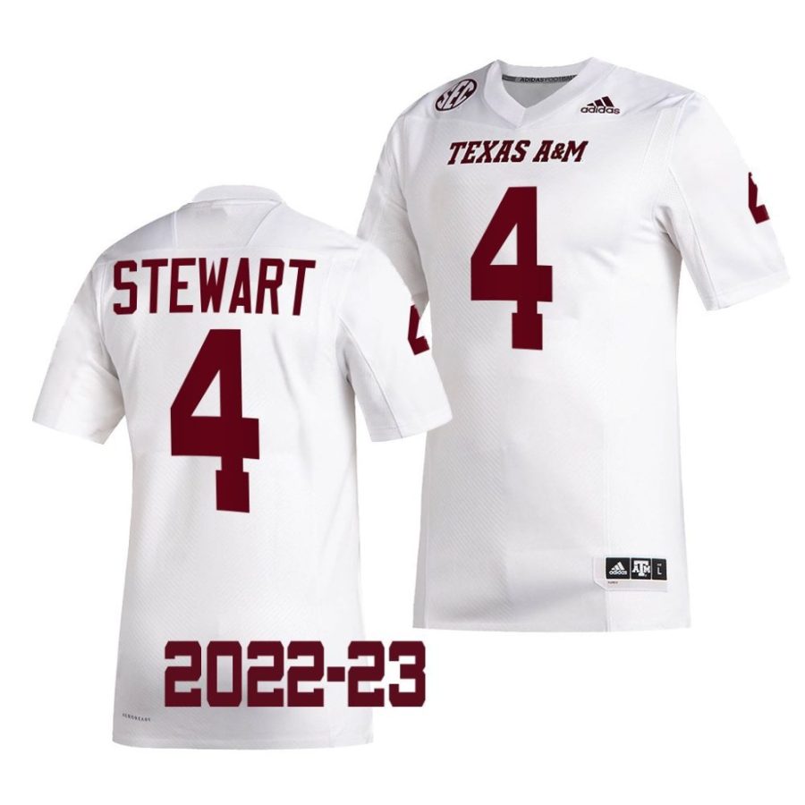 2022 23 texas a&m aggies shemar stewart white college football jersey scaled