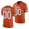 2022 23 texas longhorns custom orange college football jersey scaled