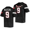 2022 23 texas tech red raiders marquis waters black college football jersey scaled