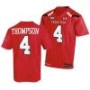 2022 23 texas tech red raiders sarodrick thompson red college football jersey scaled