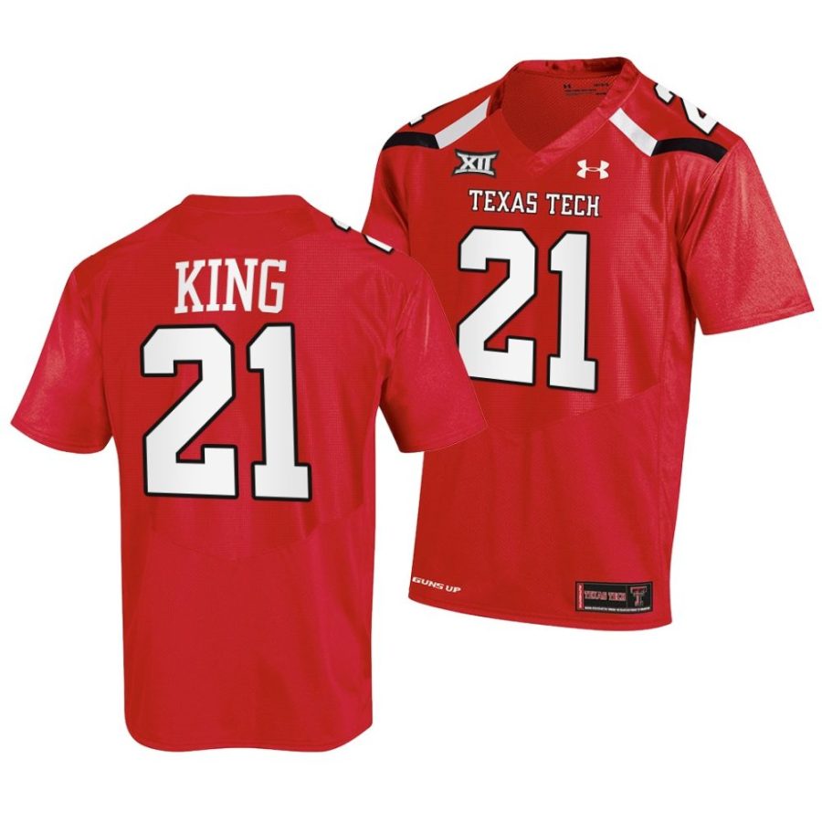 2022 23 texas tech red raiders tyler king red college football jersey scaled