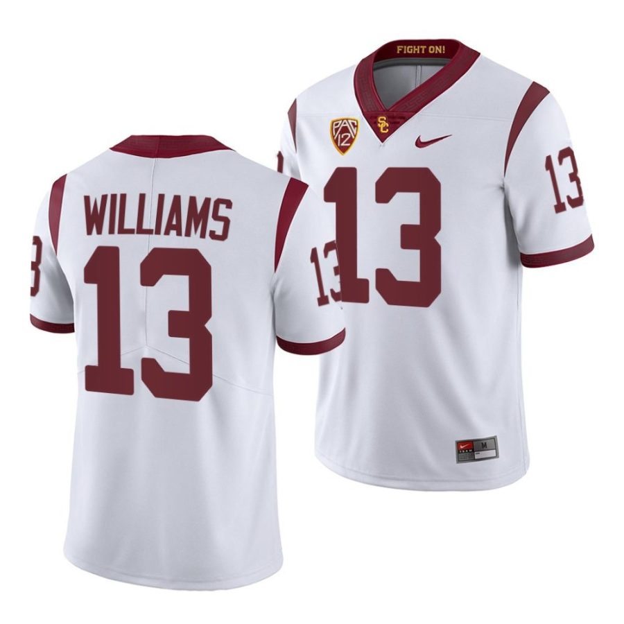 2022 23 usc trojans caleb williams white college football jersey scaled