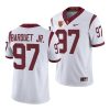 2022 23 usc trojans earl barquet jr. white college football jersey scaled