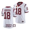 2022 23 usc trojans eric gentry white college football game jersey scaled