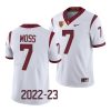 2022 23 usc trojans miller moss white college football game jersey scaled