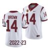 2022 23 usc trojans raleek brown white college football game jersey scaled