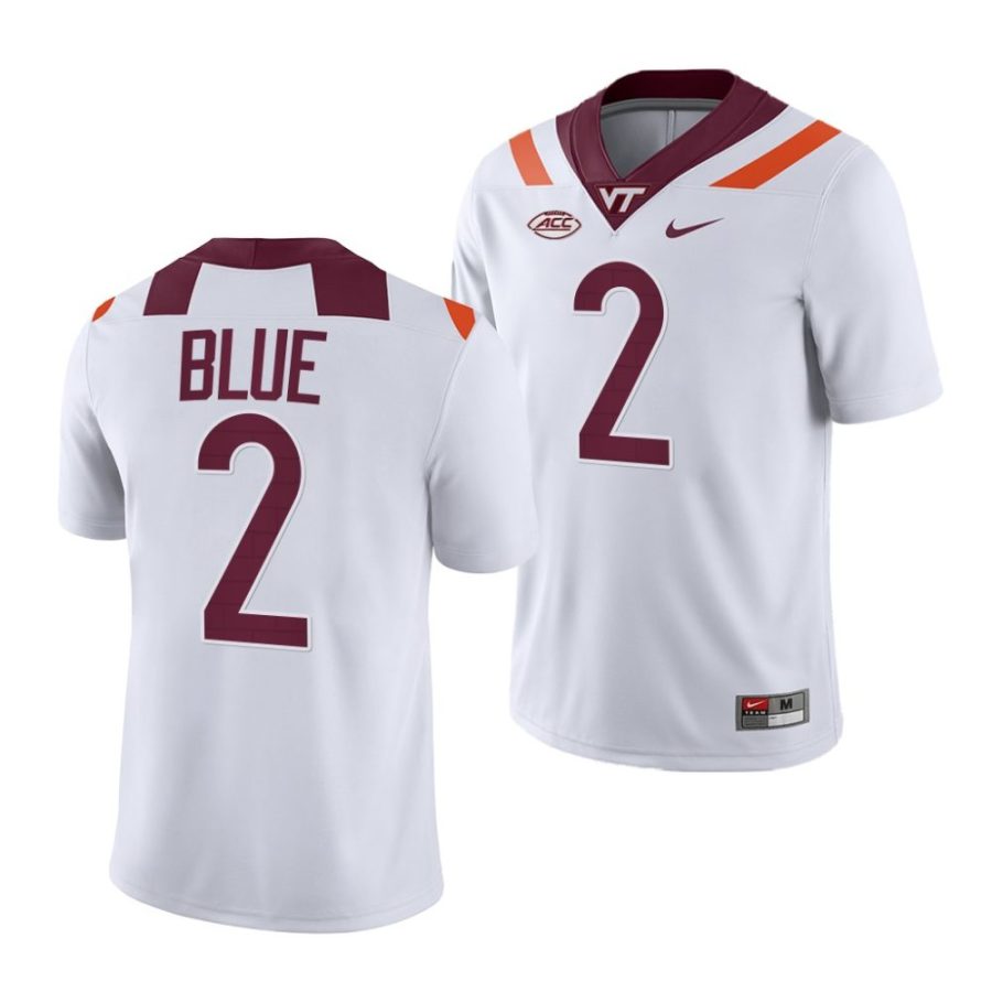 2022 23 virginia tech hokies jadan blue white college football nil replica jersey scaled