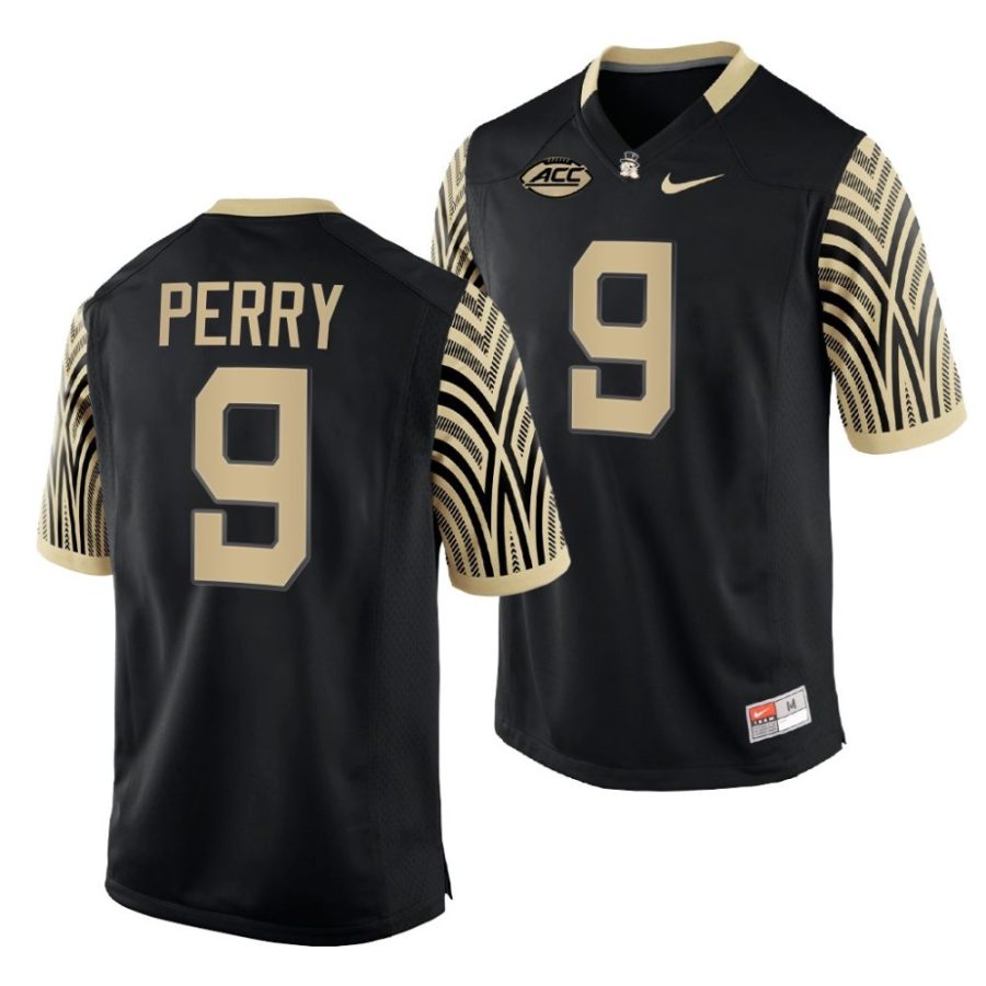 2022 23 wake forest demon deacons a.t. perry black college football jersey scaled