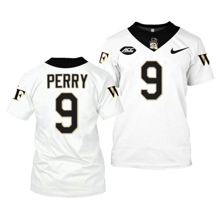 2022 23 wake forest demon deacons a.t. perry white college football shirt jersey scaled