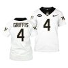 2022 23 wake forest demon deacons brett griffis white college football shirt jersey scaled