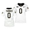 2022 23 wake forest demon deacons christian turner white college football shirt jersey scaled