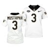 2022 23 wake forest demon deacons malik mustapha white college football shirt jersey scaled