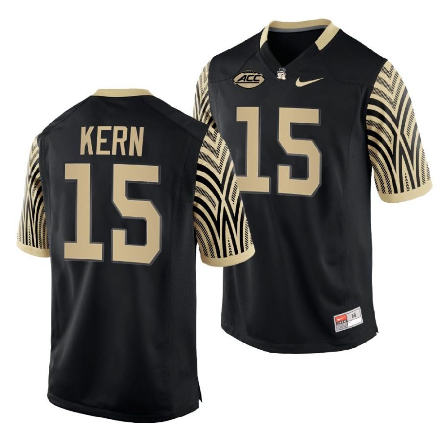 2022 23 wake forest demon deacons michael kern black college football jersey scaled