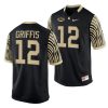 2022 23 wake forest demon deacons mitch griffis black college football jersey scaled