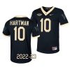 2022 23 wake forest demon deacons sam hartman black untouchable game football jersey scaled
