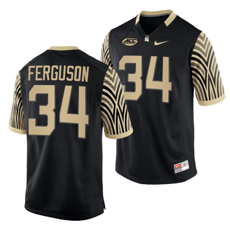 2022 23 wake forest demon deacons walker ferguson black college football jersey scaled