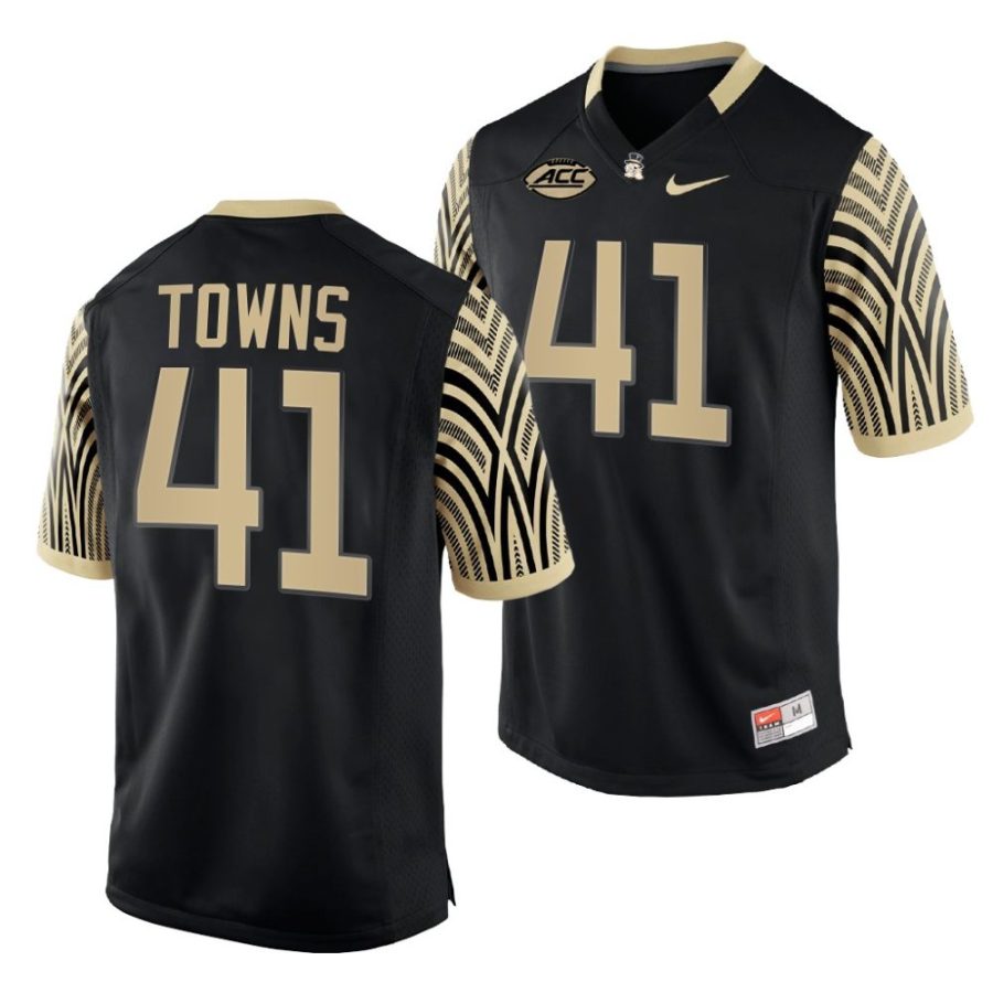 2022 23 wake forest demon deacons will towns black college football jersey scaled