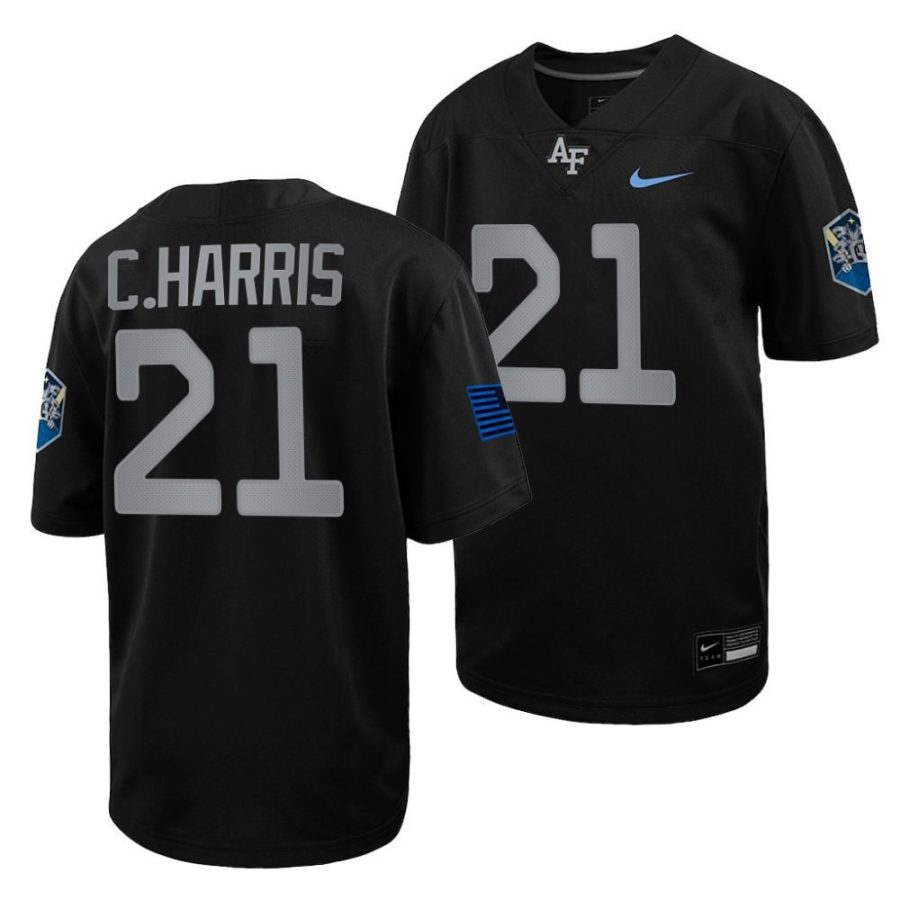 2022 air force falcons cade harris black space force rivalry alternate football jersey scaled