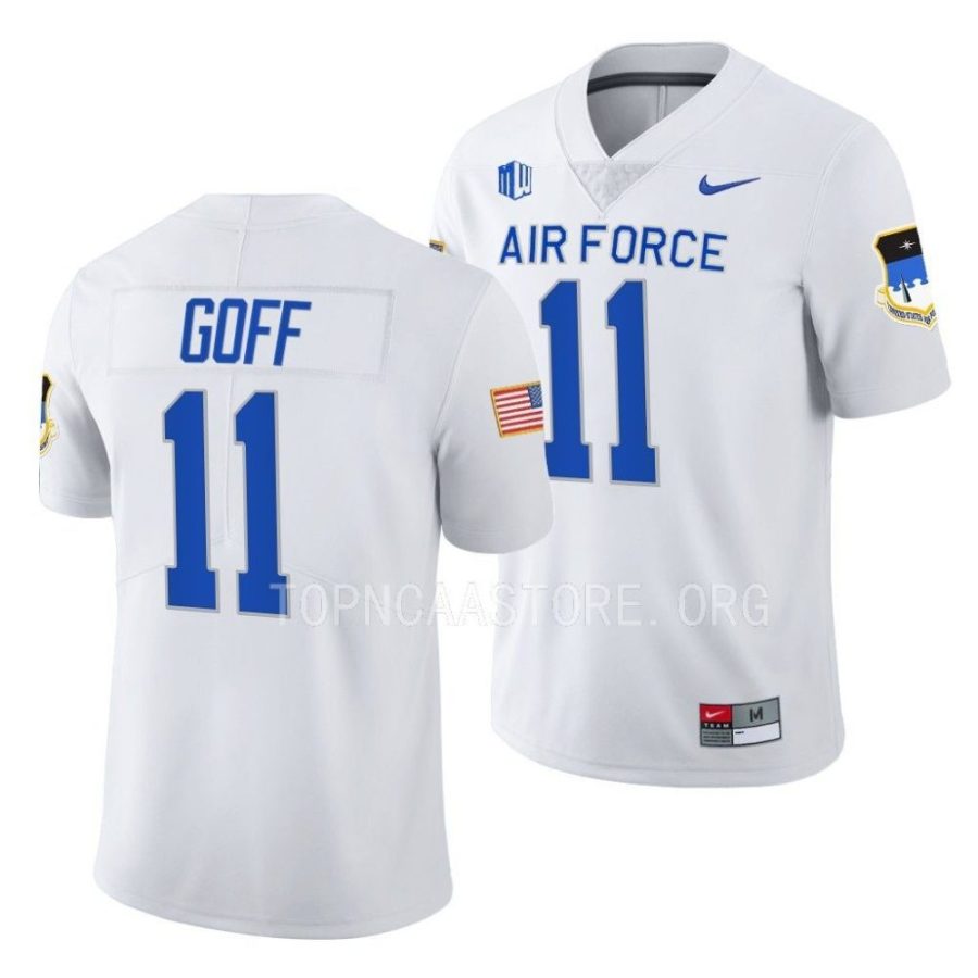 2022 air force falcons camby goff white college football jersey scaled