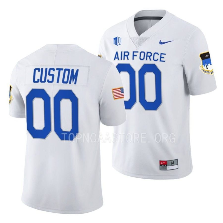 2022 air force falcons custom white college football jersey scaled