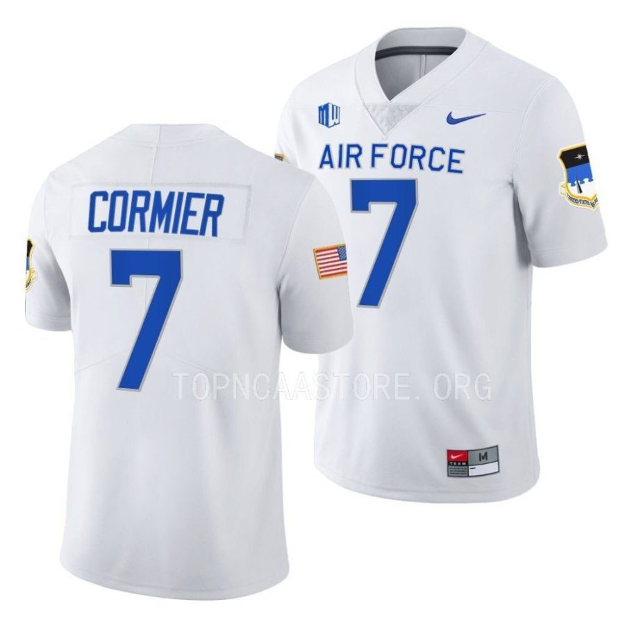 2022 air force falcons david cormier white college football jersey scaled