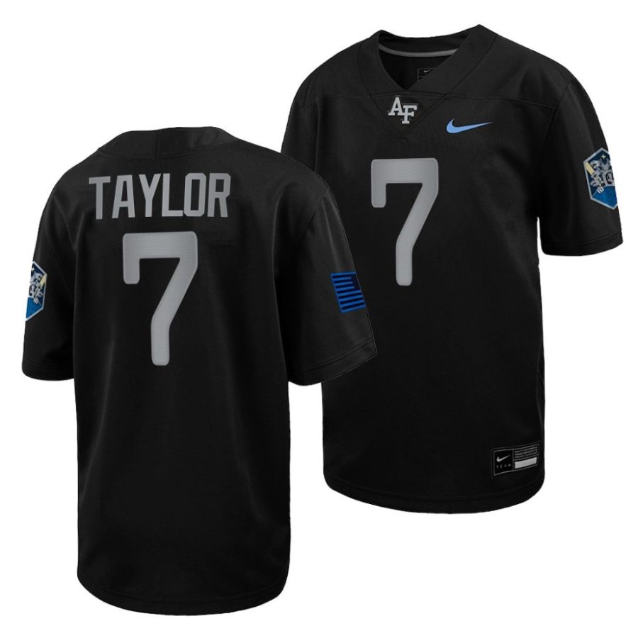 2022 air force falcons trey taylor black space force rivalry alternate football jersey scaled