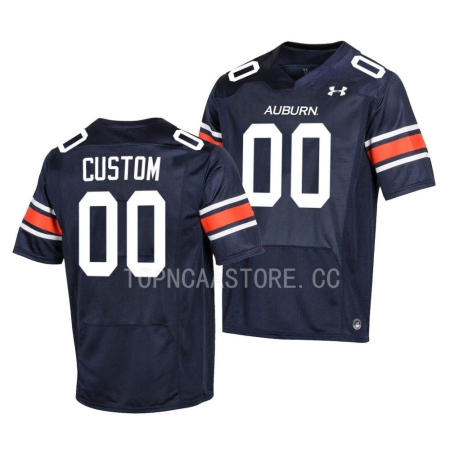 2022 auburn tigers custom navy college football replica jersey scaled