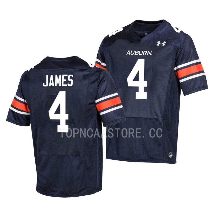 2022 auburn tigers dj james navy college football replica jersey scaled