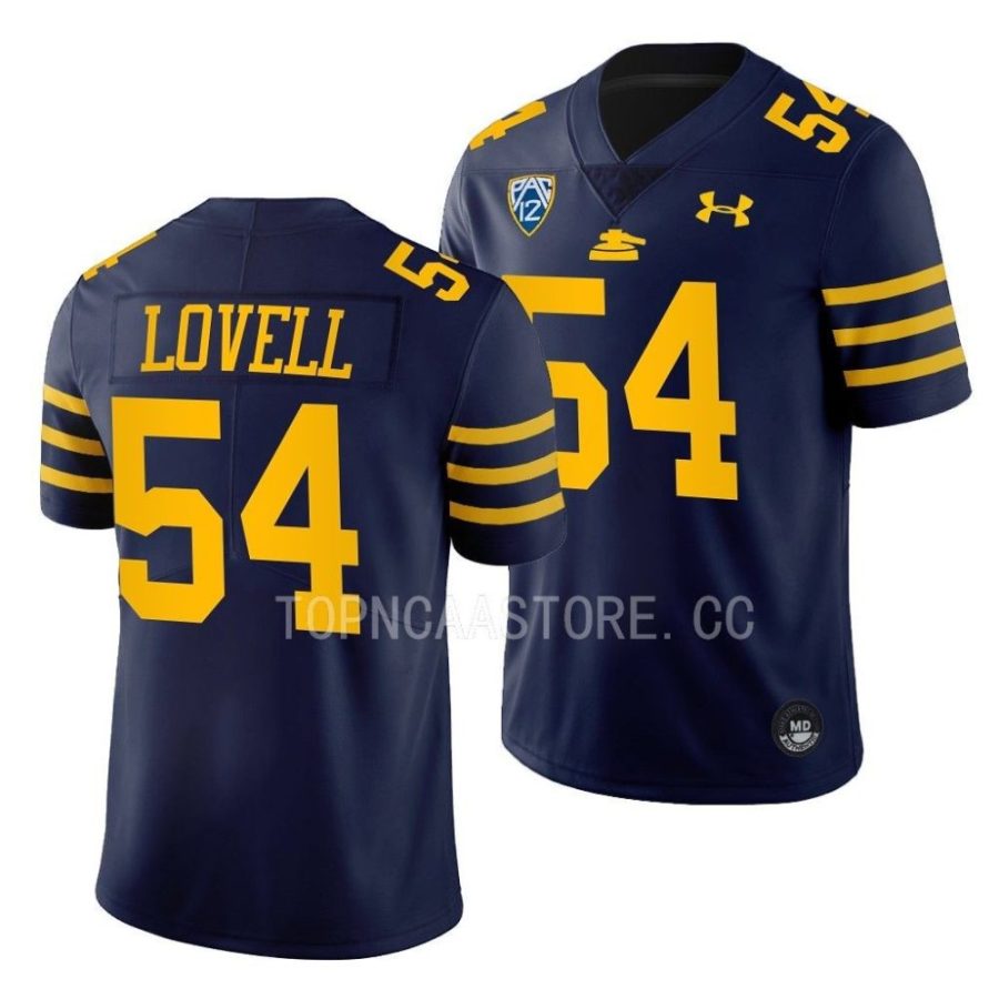 2022 cal bears spencer lovell navy 125th big game edition football jersey scaled