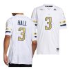 2022 georgia tech yellow jackets hassan hall white home premier football jersey scaled