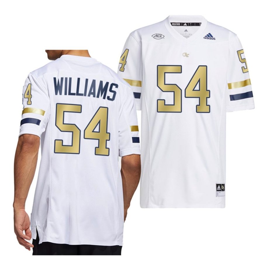 2022 georgia tech yellow jackets jordan williams white home premier football jersey scaled