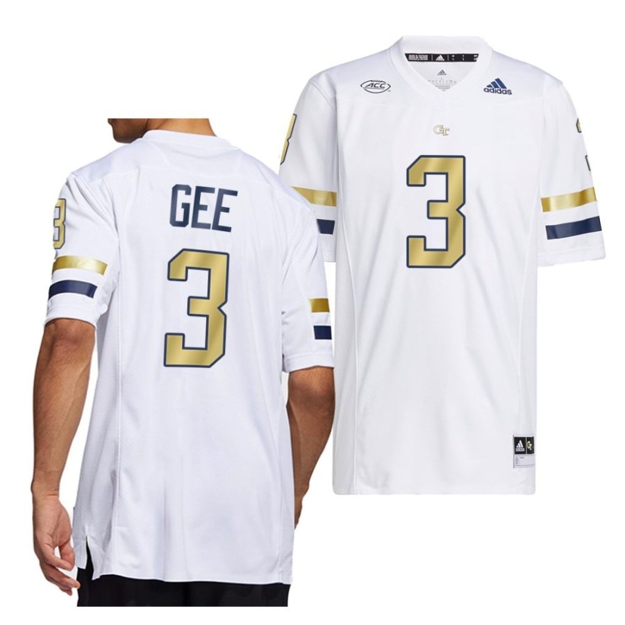 2022 georgia tech yellow jackets khari gee white home premier football jersey scaled