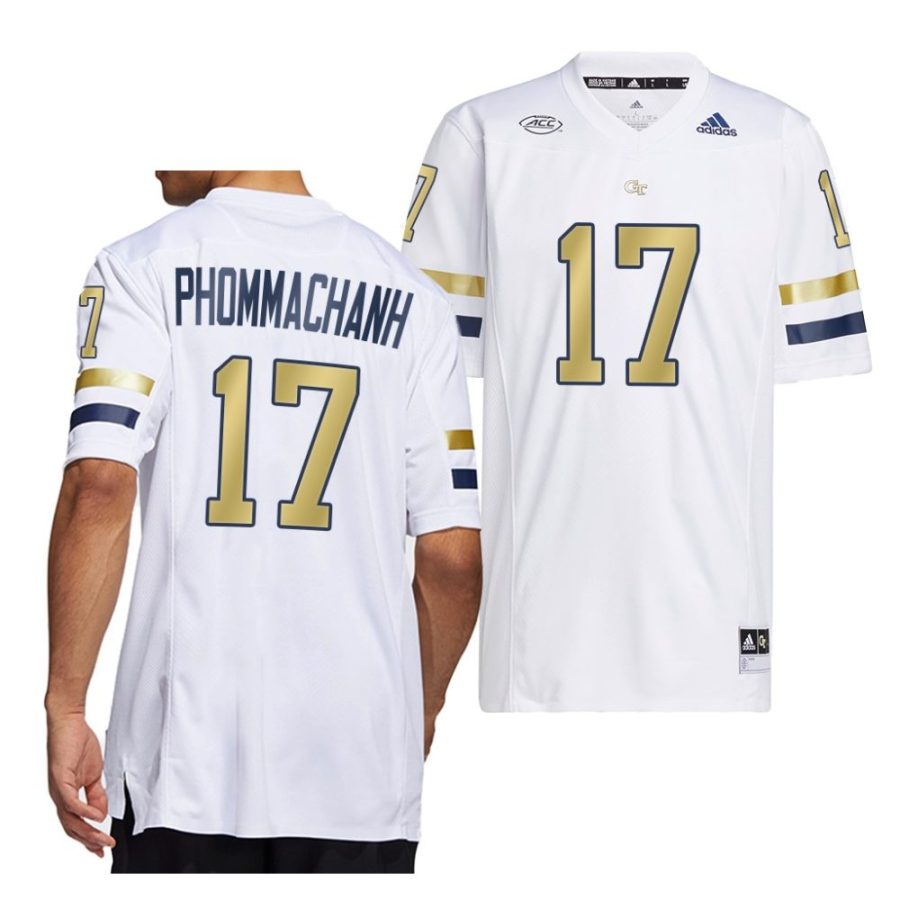 2022 georgia tech yellow jackets taisun phommachanh white home premier football jersey scaled