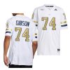 2022 georgia tech yellow jackets tyler gibson white home premier football jersey scaled