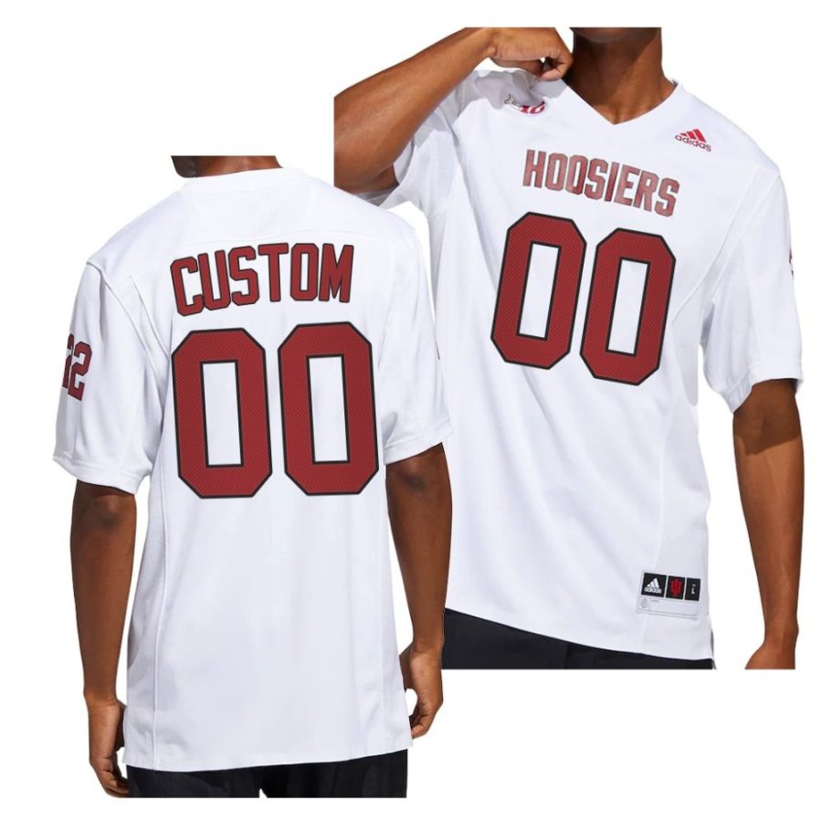 2022 indiana hoosiers custom white premier strategy college football jersey scaled