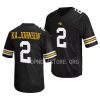 2022 iowa hawkeyes kaleb johnson black replica football jersey scaled