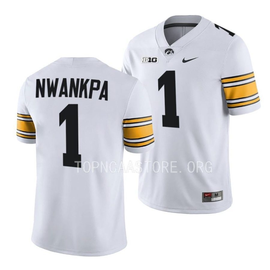 2022 iowa hawkeyes xavier nwankpa white college football jersey scaled