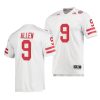 2022 nebraska huskers ajay allen white premier football jersey scaled