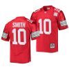 2022 ohio state buckeyes troy smith scarlet 100th anniversary throwback jersey scaled
