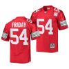 2022 ohio state buckeyes tyler friday scarlet 100th anniversary throwback jersey scaled