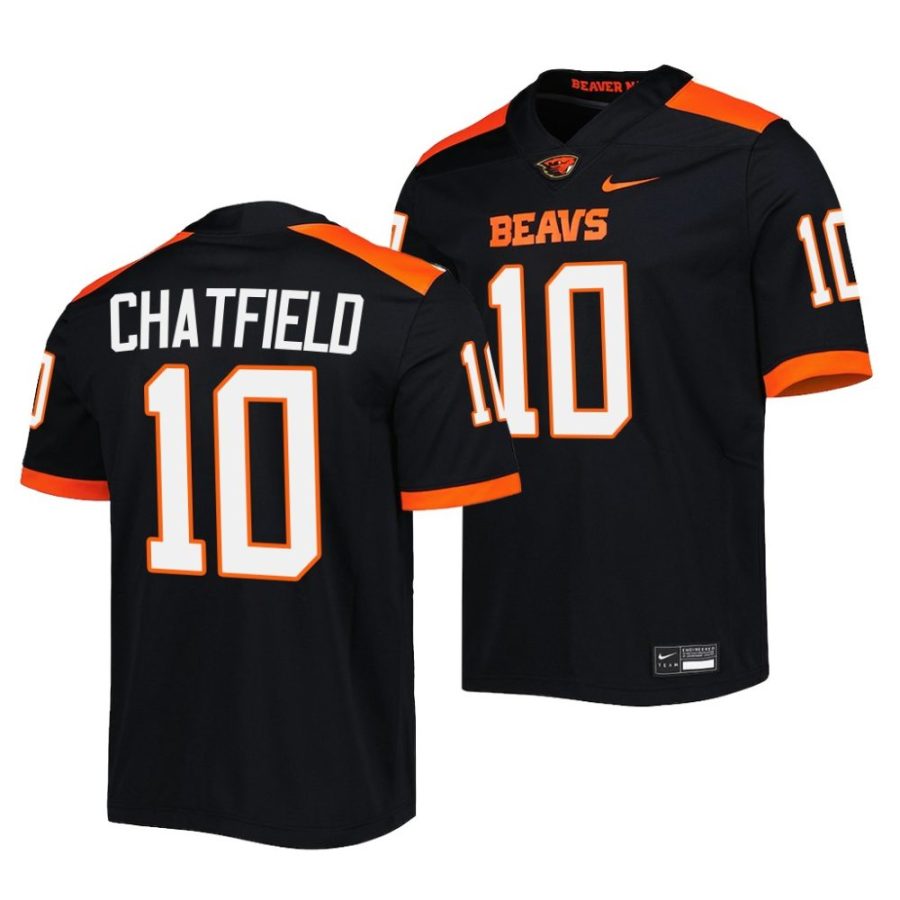 2022 oregon state beavers andrew chatfield black untouchable football jersey scaled