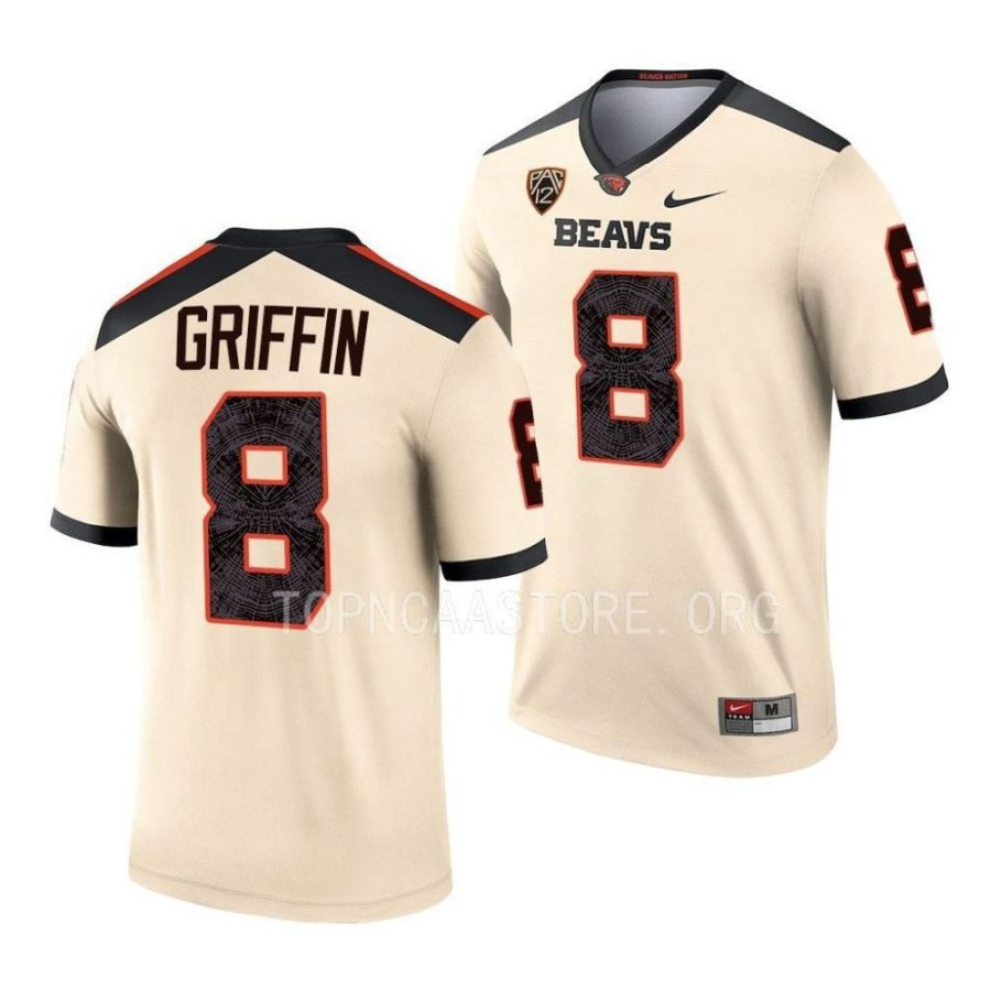 2022 oregon state beavers jam griffin cream alternate football legend jersey scaled