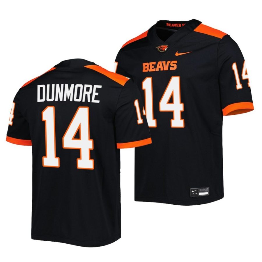 2022 oregon state beavers john dunmore black untouchable football jersey scaled